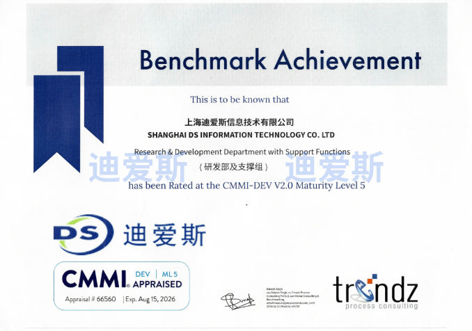 Capability Maturity Model Integration (CMMI) Level 5 Certification